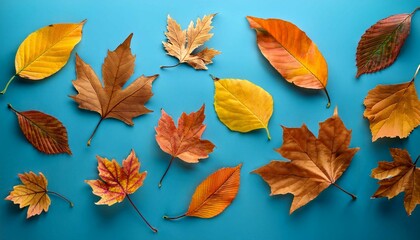 Obraz premium autumn leaves background
