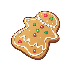 Christmas Cookie Vector clip art Illustration file .