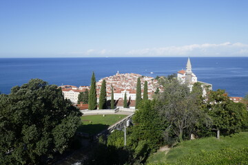Piran on the adriatic coast