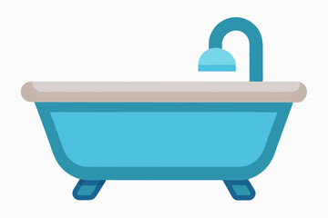 Bathtub Icon vector
