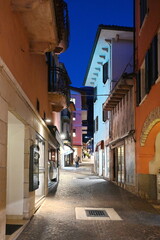 Abend in Malcesine am Gardasee