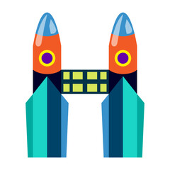 H cosmos effect alphabet letter vector illustration. Modern fantasy character.