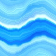 Fototapeta premium Modern summer striped blur wash seamless pattern background for trendy beach wear and coastal living designs. Repeatable alcohol ink bleed effect in blue white indigo colors