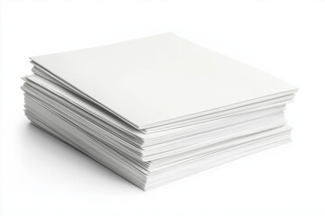 Organized Project Files: A Stack of Printed Documents with Visible Headers, Neatly Arranged for Easy Reference