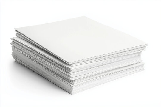 Organized Project Files: A Stack of Printed Documents with Visible Headers, Neatly Arranged for Easy Reference