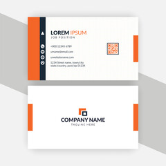 corporate business card template design