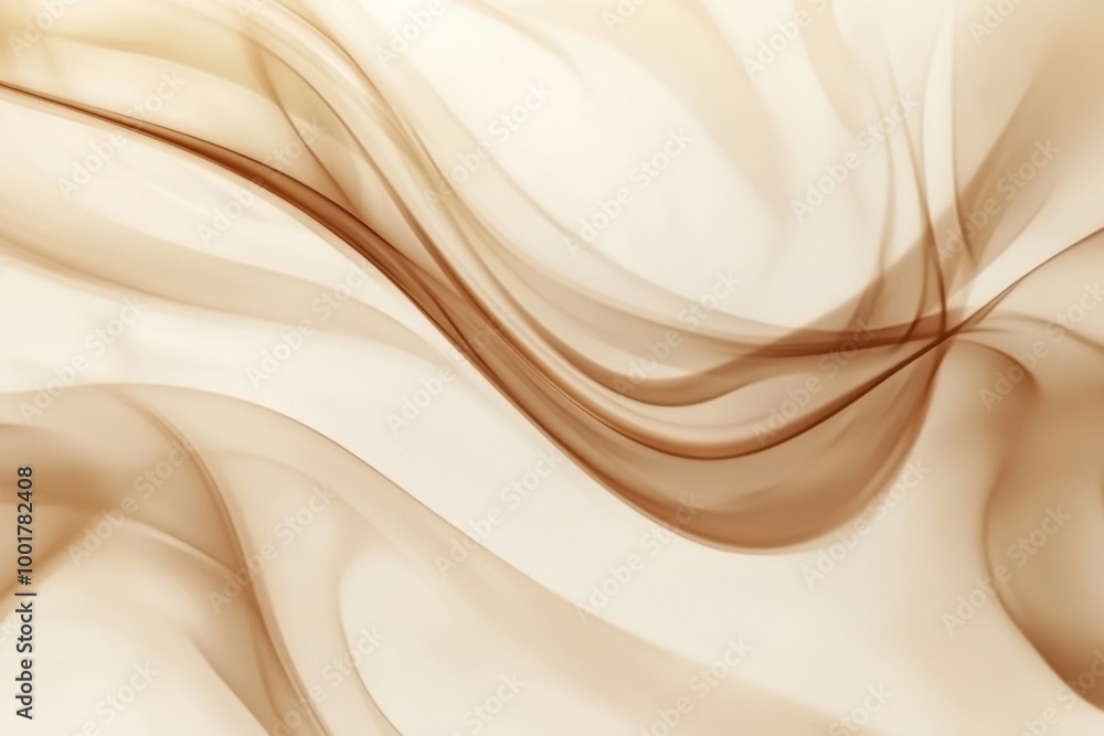 Poster abstract steam swirling gracefully above a coffee cup, creating a warm and inviting atmosphere in a 