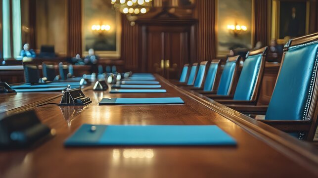 interior of a conferance room