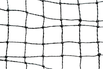 Transparent Black Net: A Visual Study in Texture and Form