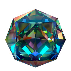 diamond in blue