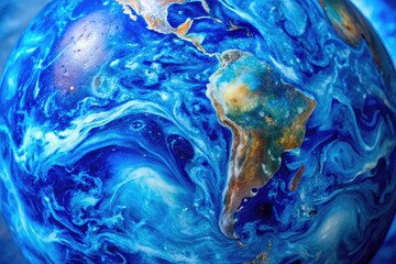 High Resolution Blue Marble Wallpaper for Backgrounds, Textures, and Design Projects or Websites