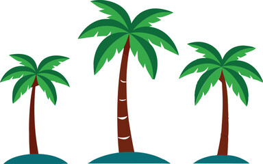 palm tree vector illustration design