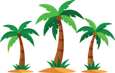 palm tree vector illustration design
