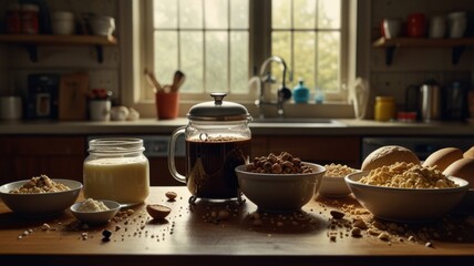close up of a tray of cookies