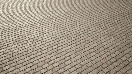 Concept or conceptual solid gray background of rough pavement texture floor as a modern pattern layout. A 3d illustration metaphor for construction, architecture, urban and interior design