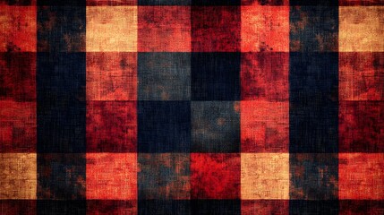 Fototapeta premium Colorful Squares Forming a Unique Geometric Abstract Pattern for Modern Art picture
