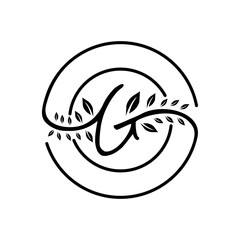 g vintage round + leaf