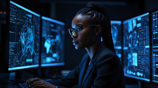 person typing on a laptop - Powered by Adobe