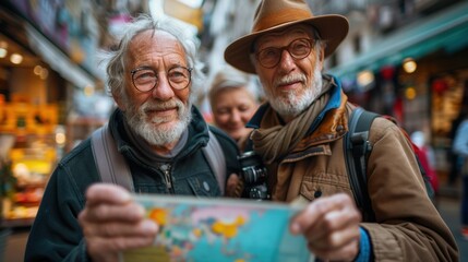 Obraz premium A picture is worth a thousand words. Our seniors are living modern lifestyles: traveling the world, staying connected online, pursuing hobbies. Our photos reflect their uniqueness and vitality.