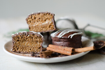 honey bread, christmas, chocolate, honey, afternoon coffee,  delicacies