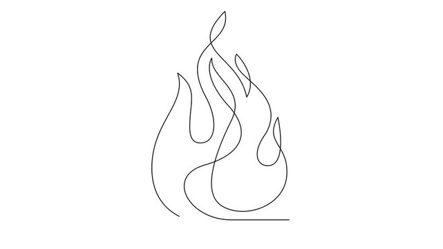 File continuous single line logo icon illustration	
