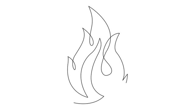 File continuous single line logo icon illustration	

