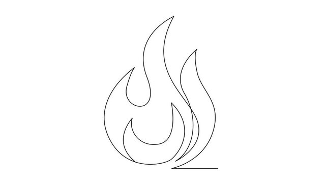 File continuous single line logo icon illustration	
