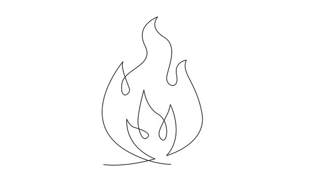 File continuous single line logo icon illustration	
