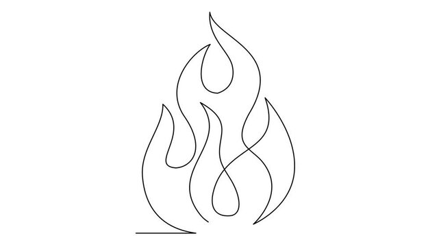File continuous single line logo icon illustration	
