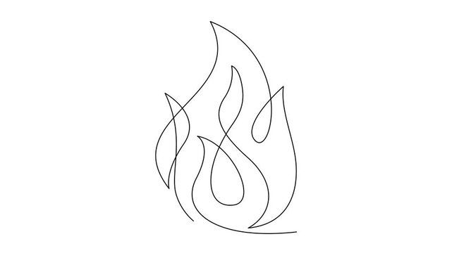 File continuous single line logo icon illustration	
