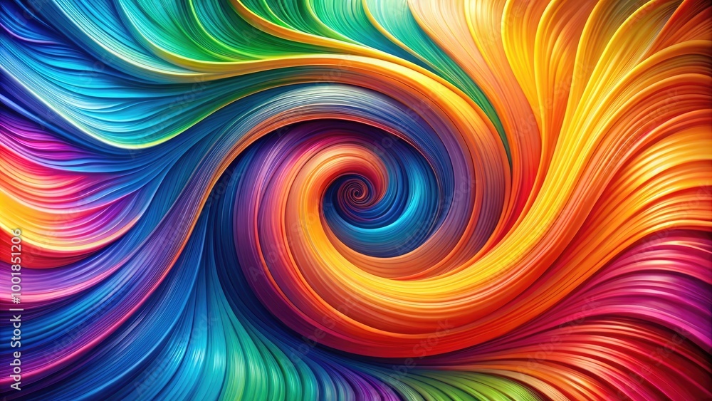 Poster vibrant abstract background with colorful swirls and gradients for creative design projects