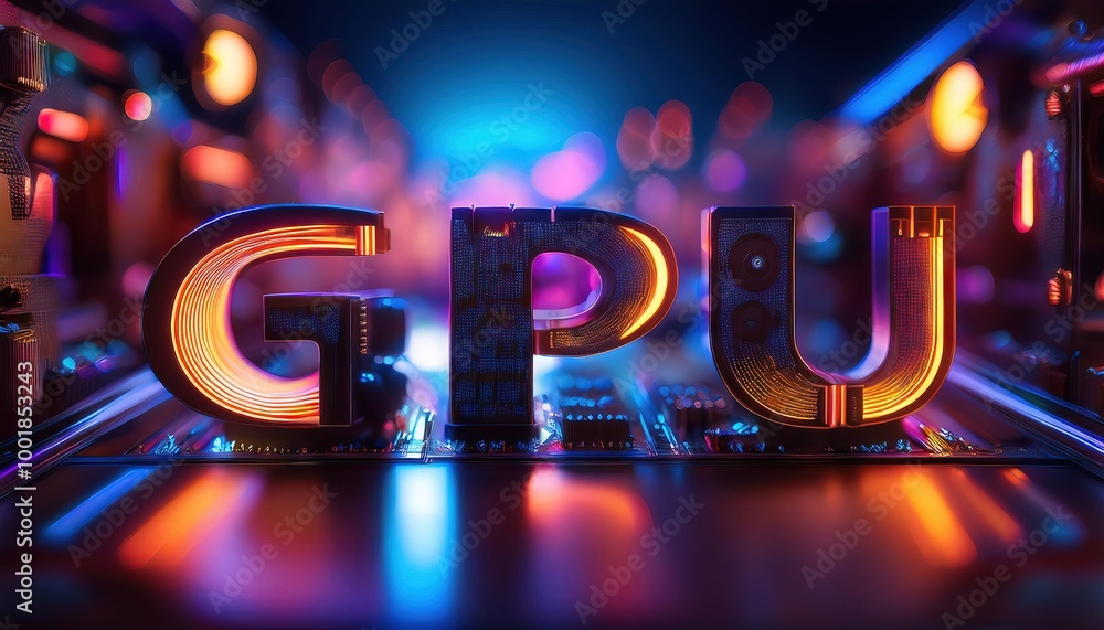 Poster high-performance graphics processing unit showcase