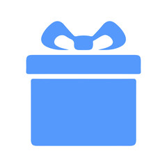 Present gift clip art design on plain white transparent isolated background for card, shirt, hoodie, sweatshirt, apparel, card, tag, mug, icon, poster or badge