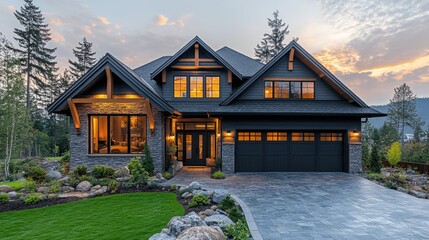 Security system installed near the garage door with a visible keypad 
