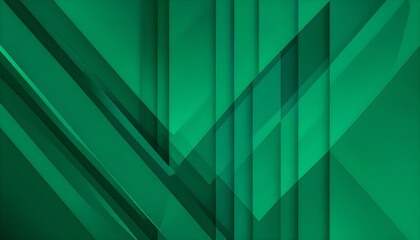Obraz premium Colorful Geometric Layers: Overlapping Triangles and Rectangles with Gradient Depth for Dynamic Copy Space in Graphic Design
