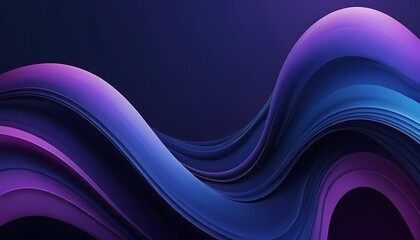 Obraz premium Smooth abstract purple background with waves