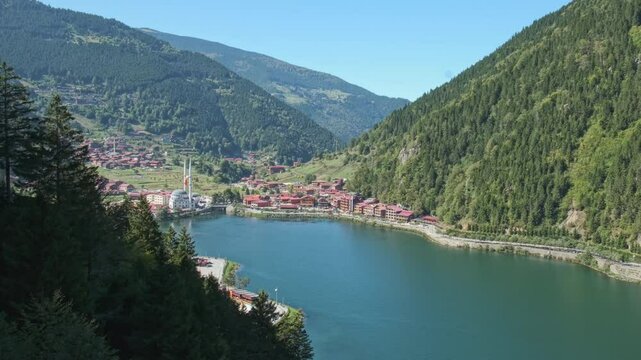 Uzung&ouml;l lake (Long Lake), is a lake situated to the south of the city of Trabzon, in the &Ccedil;aykara district of Trabzon Province, Turkey.