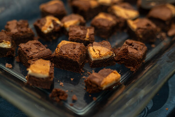 Brownie Bites Close-Up