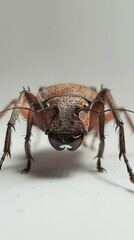 Close-Up Macro Photography of a Beetle with Sharp Focus