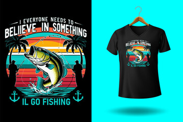 Fishing t shirt 2024 design by AI Illustrator