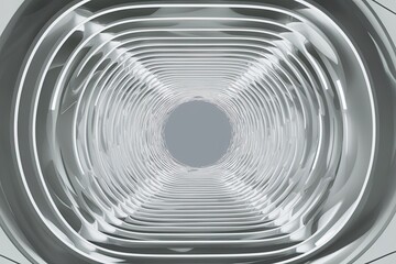 Fototapeta premium Futuristic White Rhythmic Background for Modern Visualizations