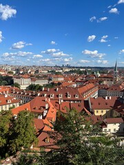 Obraz premium View from above of Prauge