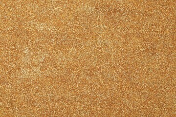 Fototapeta premium Beautiful shiny golden glitter as background, top view