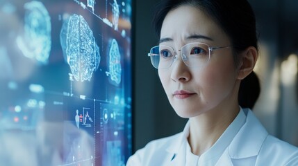 Empowering Virtual Healthcare: Chinese Doctor Providing Cutting-Edge Medical Consultation via Telemedicine App to Middle-Aged Woman