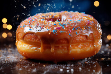 おいしそうなドーナツ