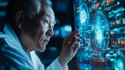 Connecting Generations: Mongolian Doctor Using Advanced Telemedicine Technology to Diagnose Senior Patient