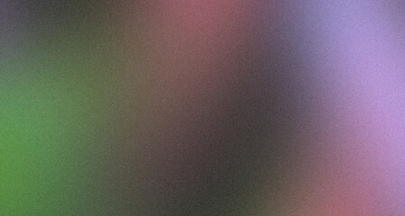 Mesmerizing magenta purple green gradient with grainy texture, blending seamlessly for a vintage touch. Perfect for stylish designs, versatile and eye catching