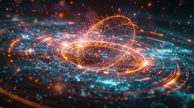 Qubits: Basic units of quantum computing that represent both 0 and 1 at once, unlike classical bits, significantly enhancing computational capabilities.
