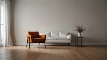Minimalist Living Room Interior Design