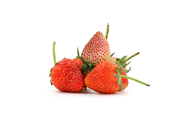 Strawberry isolated on white background